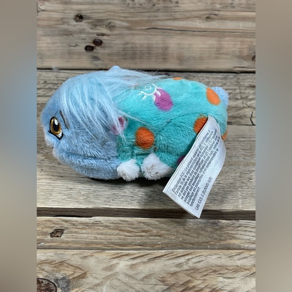 Zhu Zhu Pets Cepia Spin Master Hamster 2017 Blue Polka Dot 5” Sound Movement Toy - Picture 4 of 10